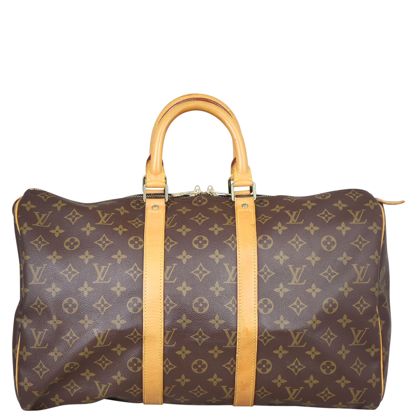 Louis Vuitton Keepall 45 Monogram Front