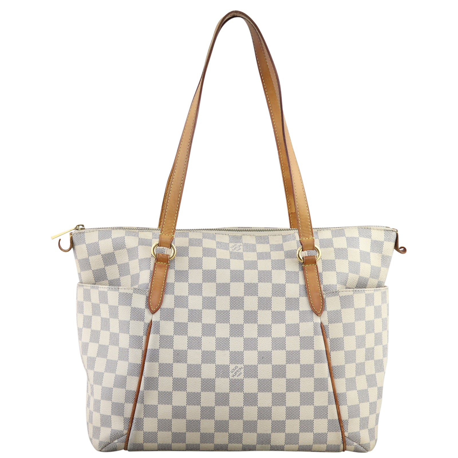 Louis Vuitton Totally MM Damier Azur Back