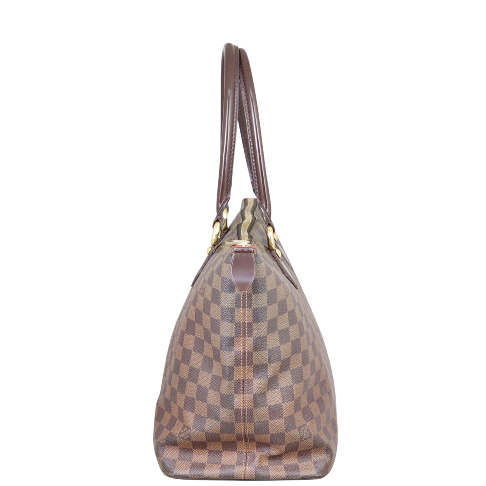 Louis Vuitton Saleya MM Damier Ebene Side