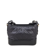 Chanel Gabrielle Quilted Hobo Small Back