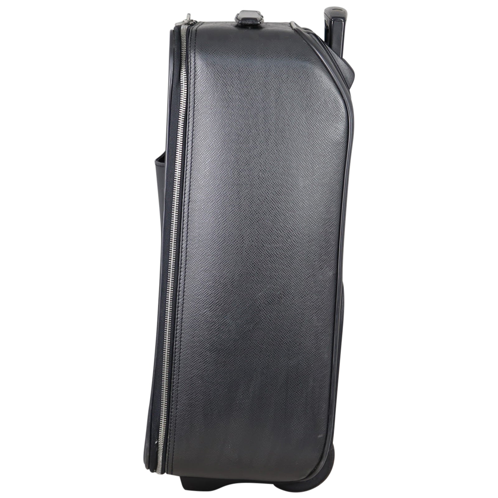 Louis Vuitton Pegase 45 Suitcase Taiga Side