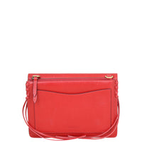 Gucci Animalier Web Leather Flap Clutch Back