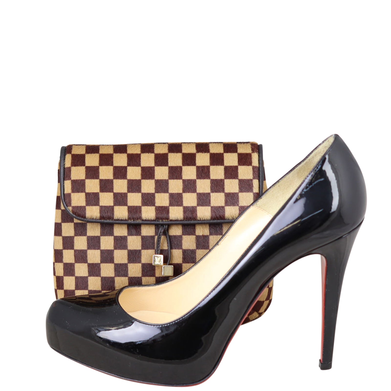 Louis Vuitton Damier Sauvage Gazelle Bag Shoe