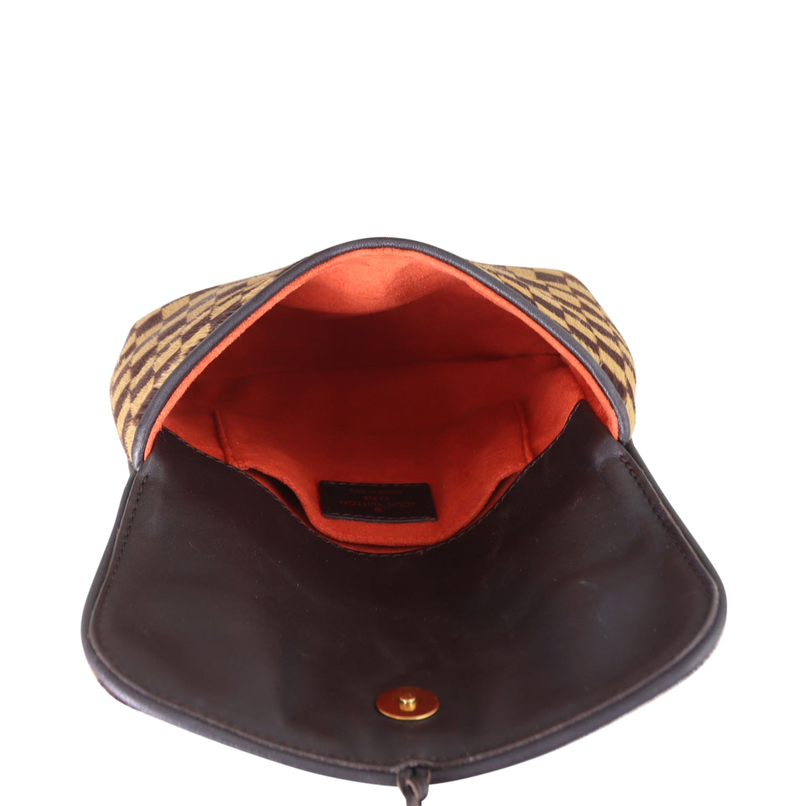 Louis Vuitton Damier Sauvage Gazelle Bag Whole interior