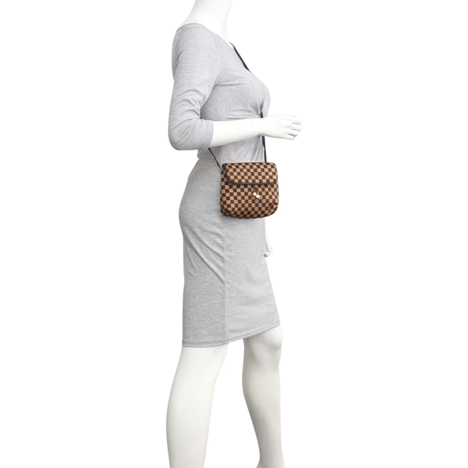 Louis Vuitton Damier Sauvage Gazelle Bag Mannequin