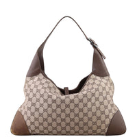 Gucci GG Canvas Jackie O Hobo Back