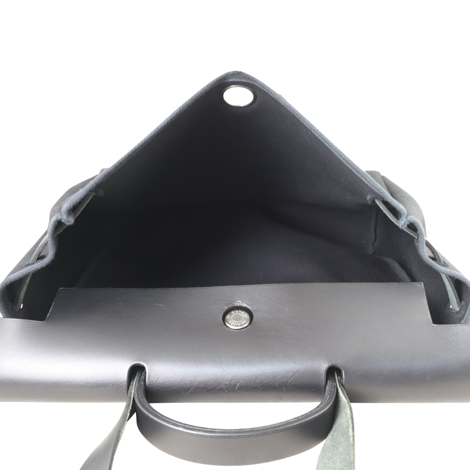 Hermes Toile Herbag GM Whole interior