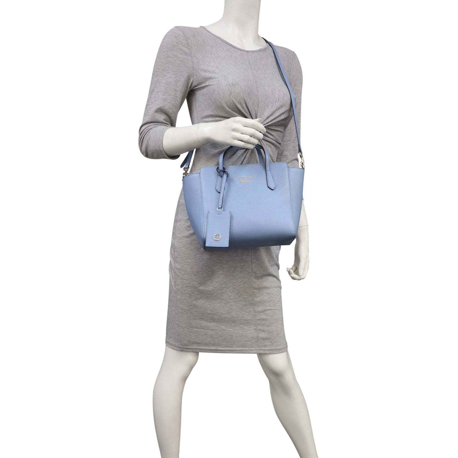 Gucci Swing Mini Leather Tote Mannequin