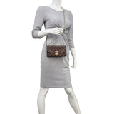 Louis Vuitton Croisette Wallet on Chain Damier Ebene Mannequin