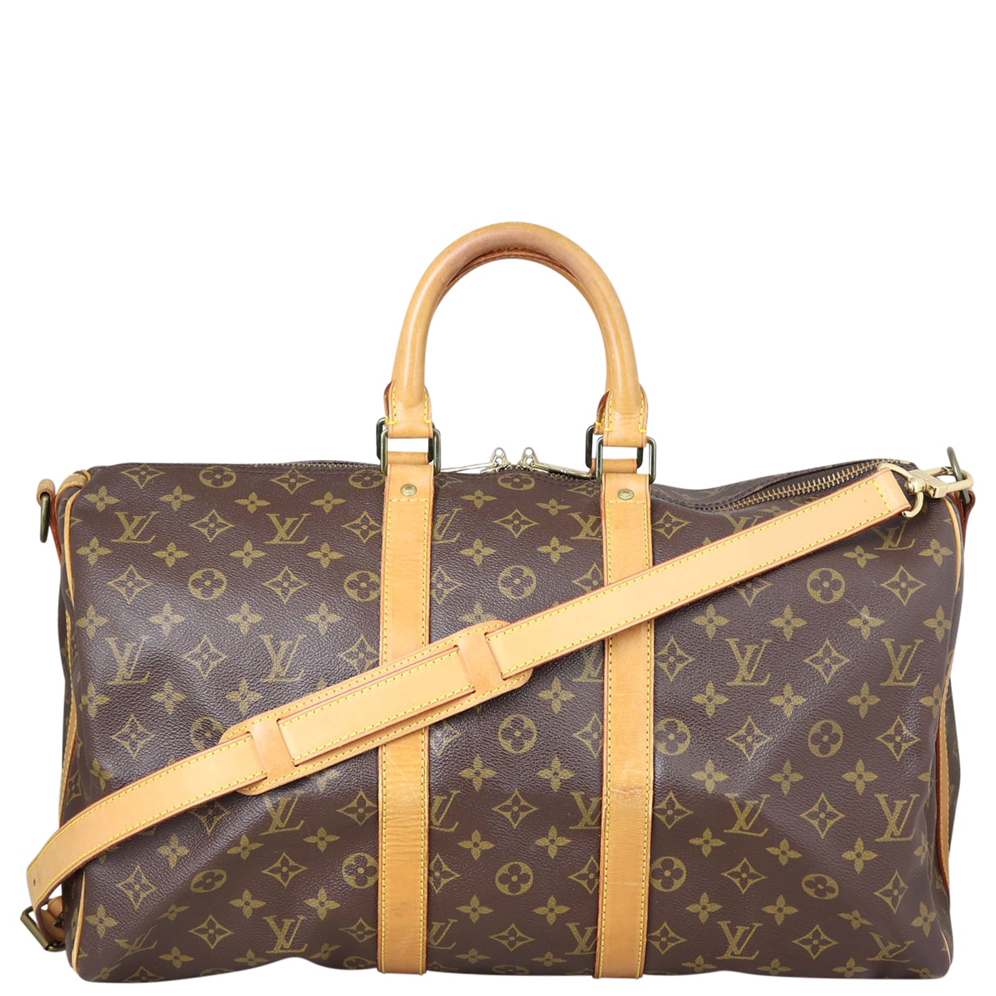Louis Vuitton Keepall 45 Bandouliere Monogram Front