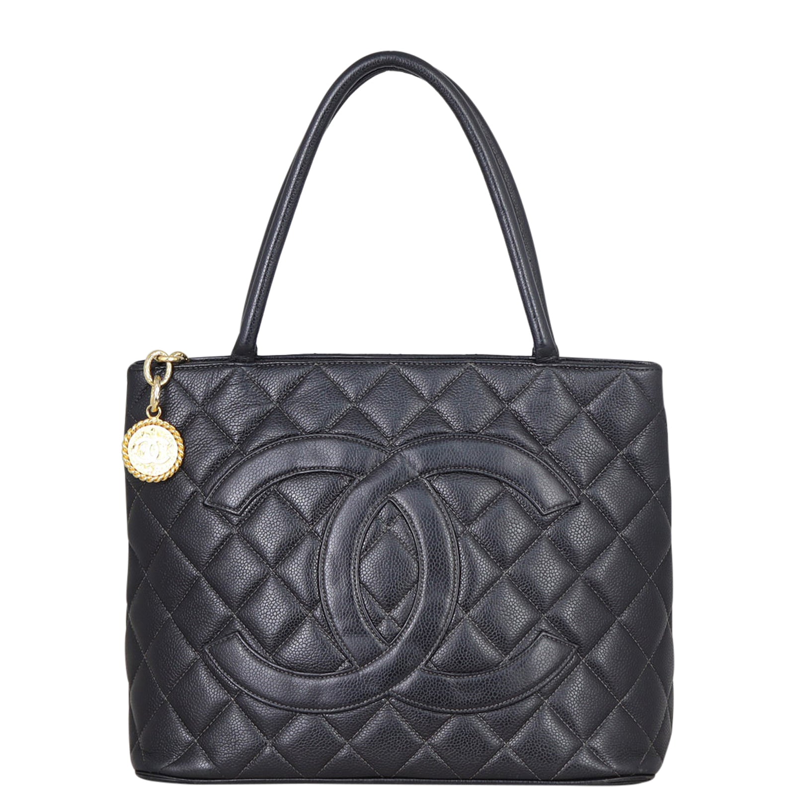 Chanel Medallion Tote Front