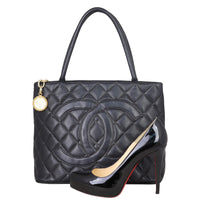 Chanel Medallion Tote Shoe
