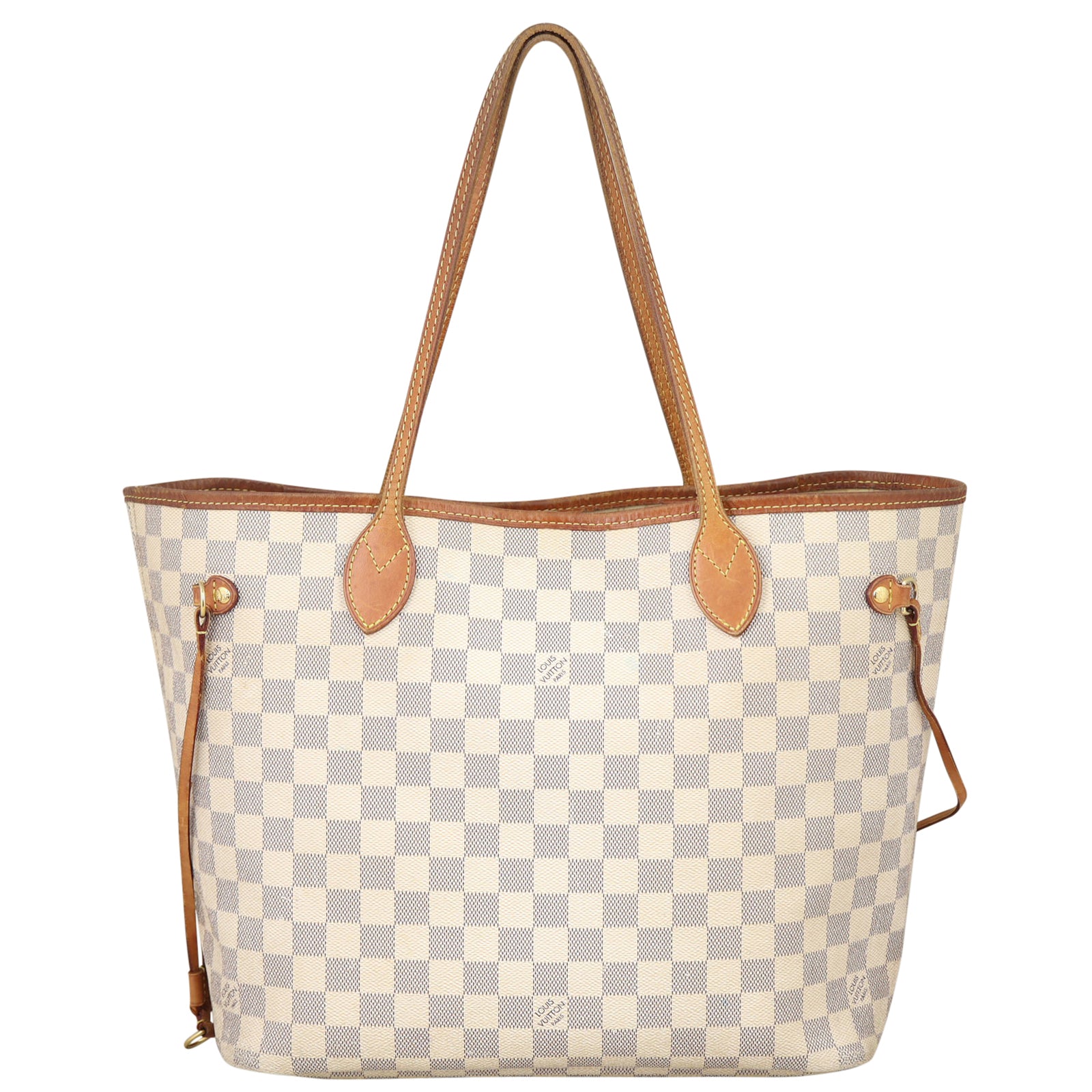 Louis Vuitton Neverfull MM Damier Azur Front