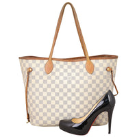 Louis Vuitton Neverfull MM Damier Azur Shoe