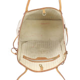 Louis Vuitton Neverfull MM Damier Azur Whole interior