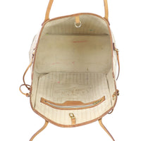 Louis Vuitton Neverfull MM Damier Azur Whole interior