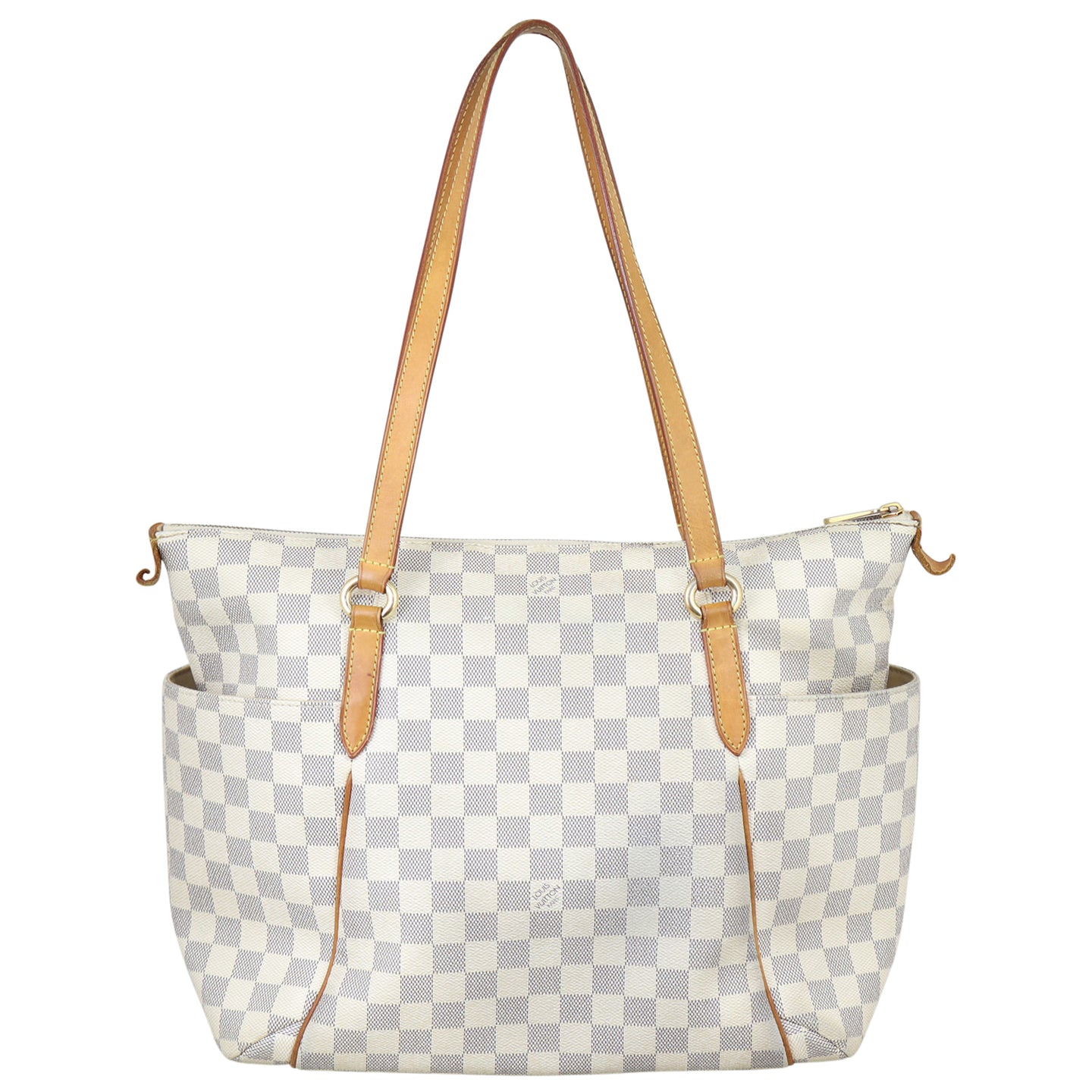 Louis Vuitton Totally MM Damier Azur Back