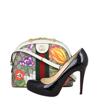 Gucci Flora GG Supreme Ophidia Small Shoulder Bag Shoe