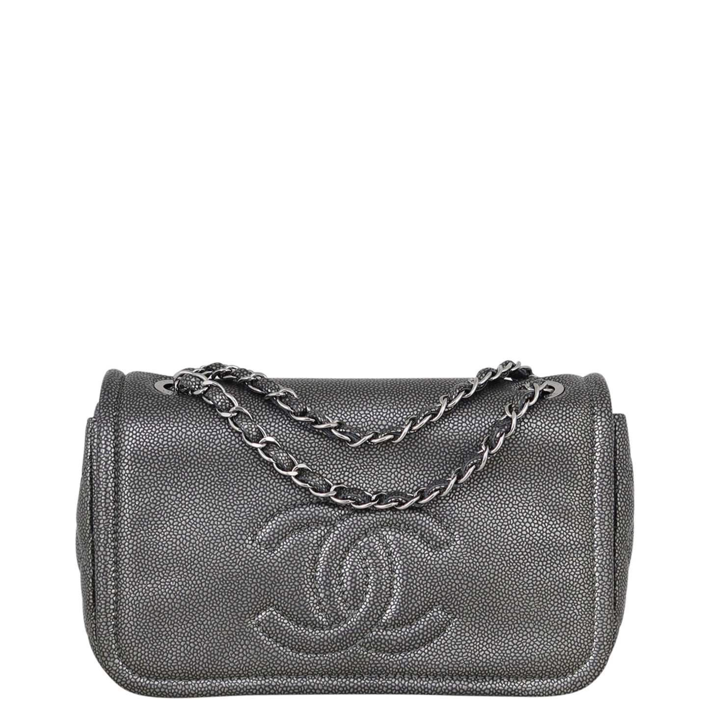 Chanel CC Timeless Flap Bag Front