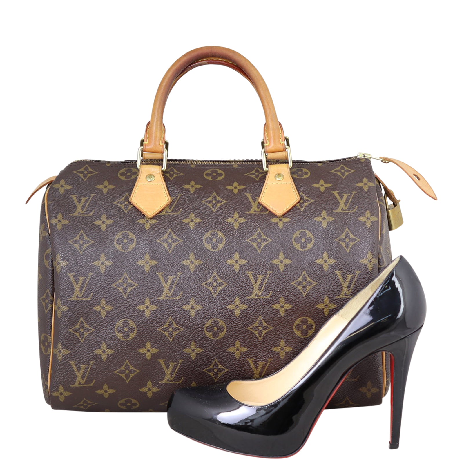 Louis Vuitton Speedy 30 Monogram Shoe