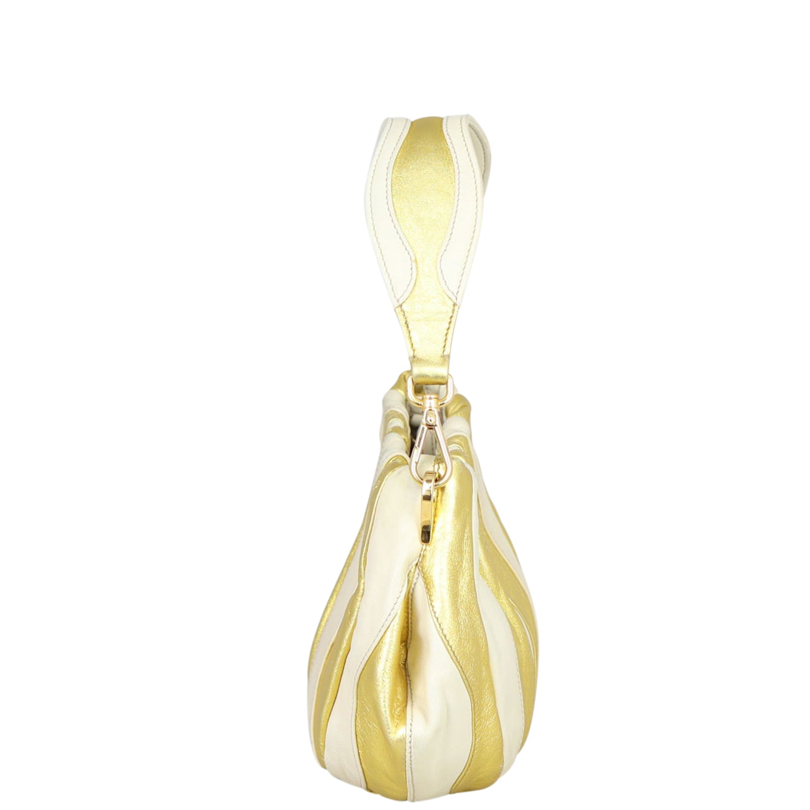 Prada Waves Mini Two-Way Tote Side