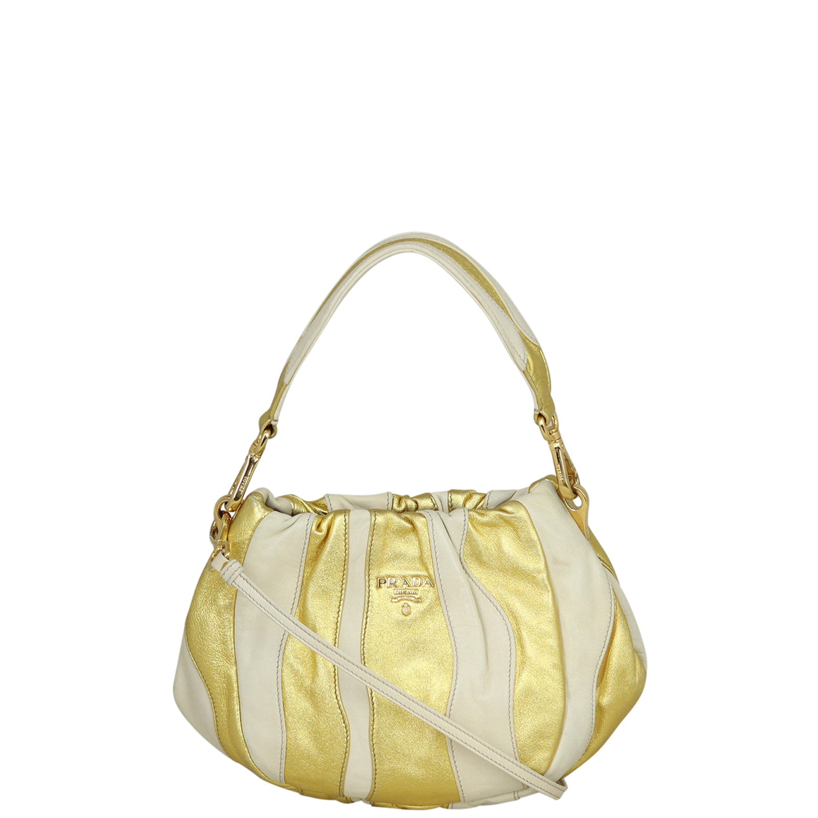 Prada Waves Mini Two-Way Tote Front