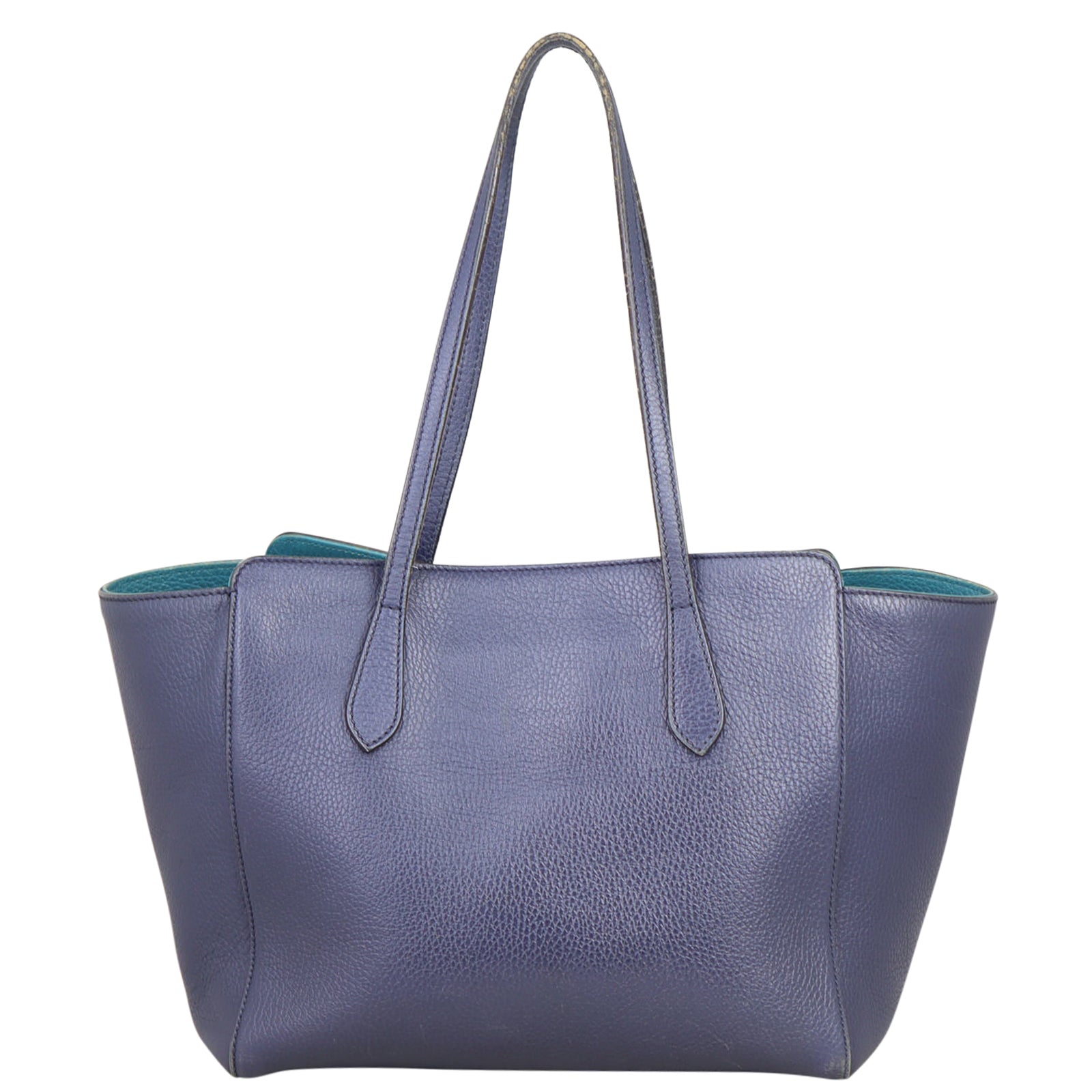 Gucci Swing Leather Tote Medium Back