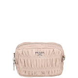 Prada Nappa Gaufre Crossbody Front