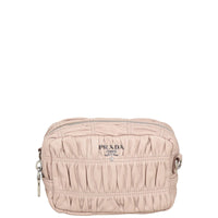 Prada Nappa Gaufre Crossbody Front