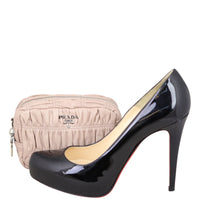 Prada Nappa Gaufre Crossbody Shoe