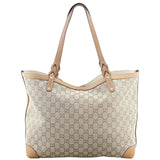 Gucci GG Canvas Craft Tote with Pouch Back