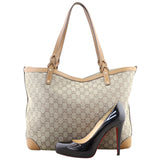 Gucci GG Canvas Craft Tote with Pouch Shoe