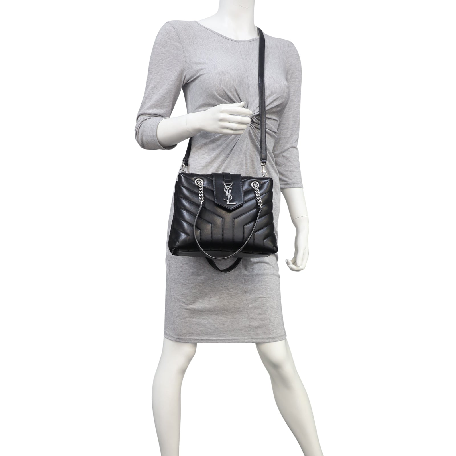 Saint Laurent Loulou Shopper Small Mannequin
