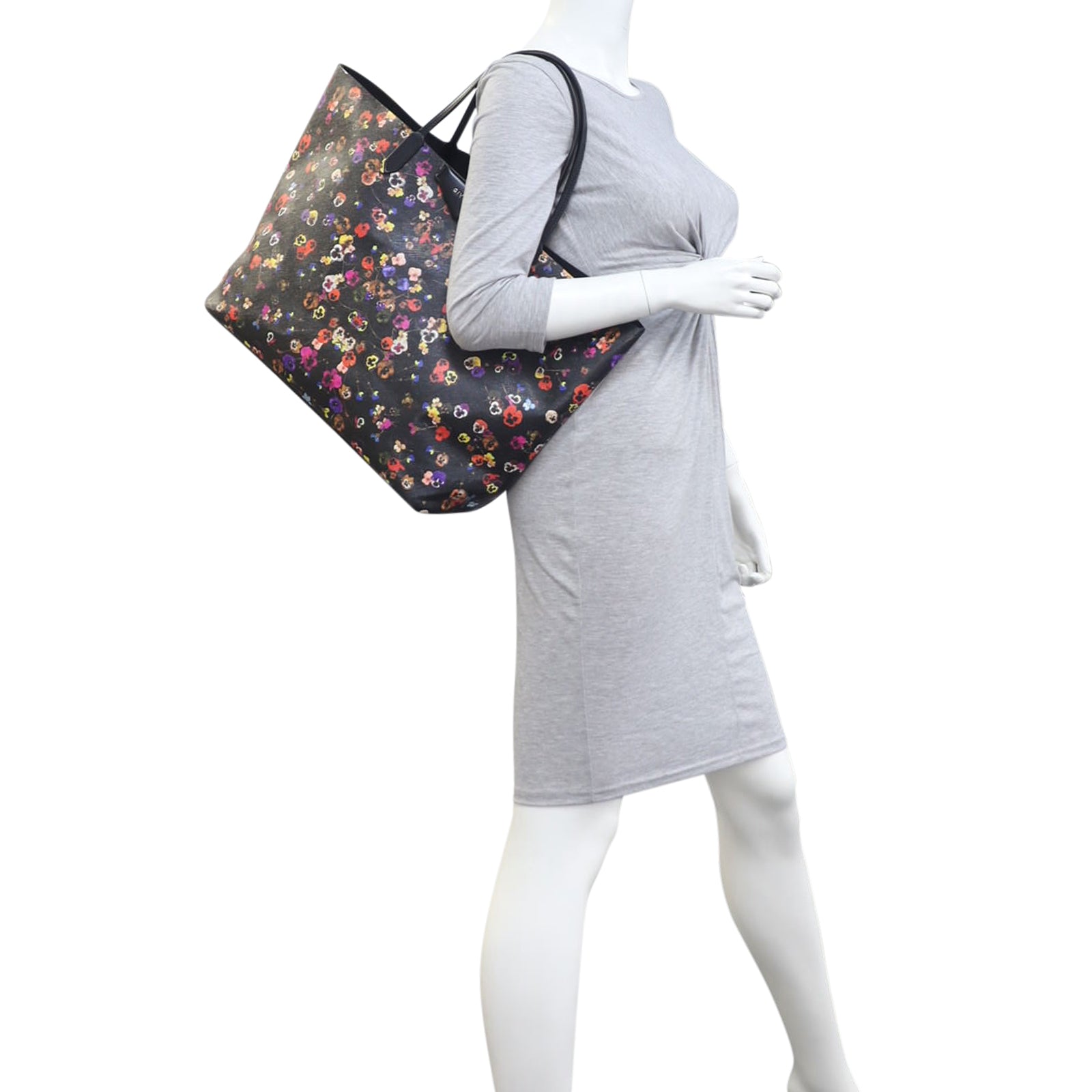 Givenchy Night Pansy Antigona Shopping Tote Large Mannequin