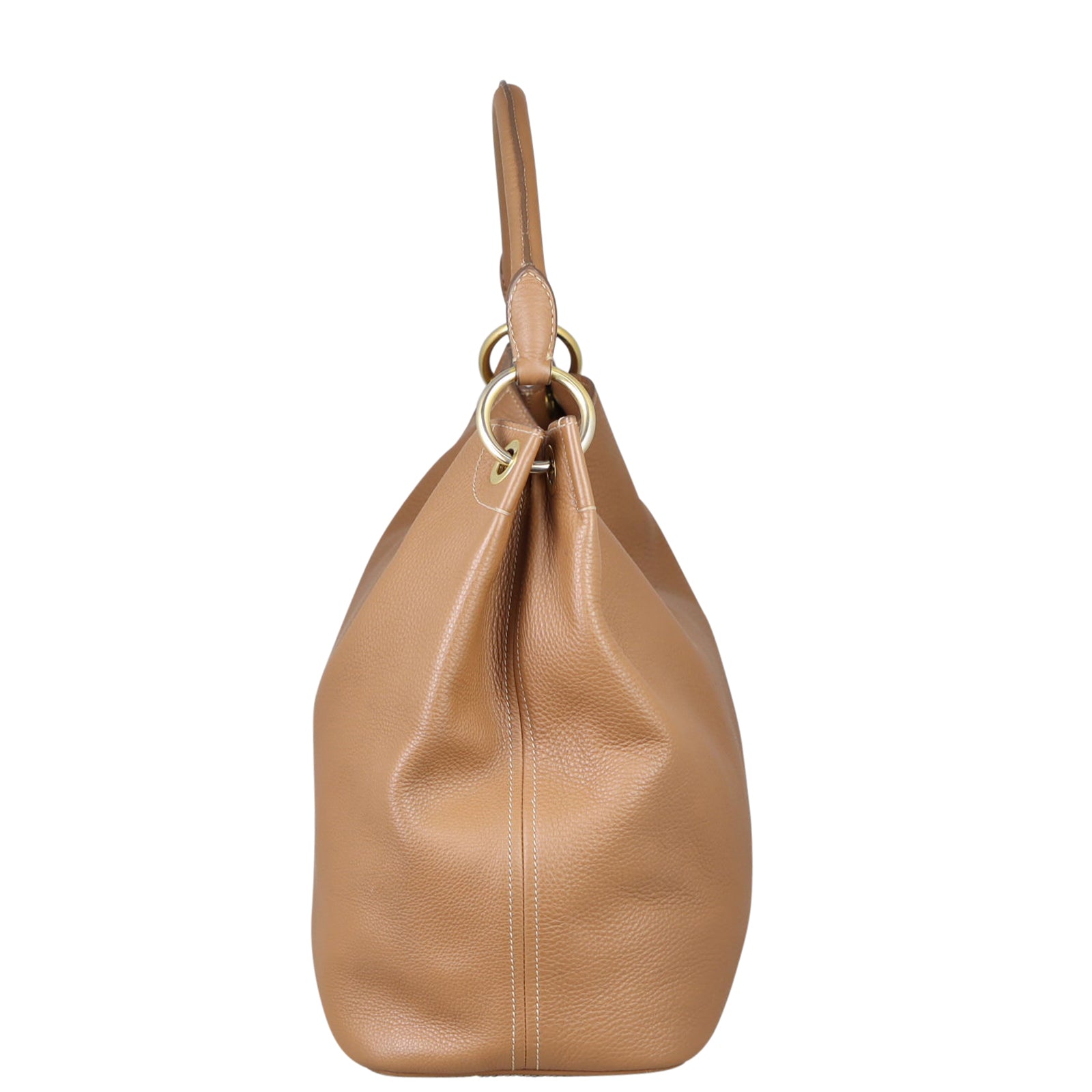 Prada Vitello Daino Hobo Side