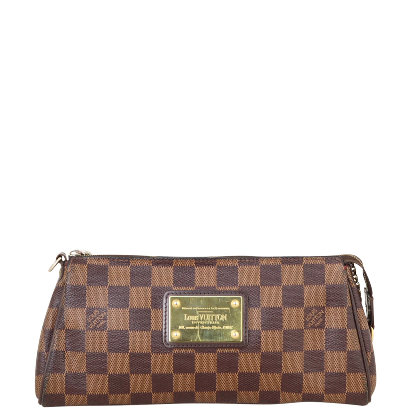 Louis Vuitton Eva Pochette Damier Ebene Front