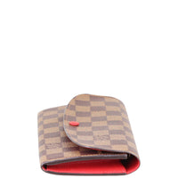 Louis Vuitton Emilie Wallet Damier Ebene Side