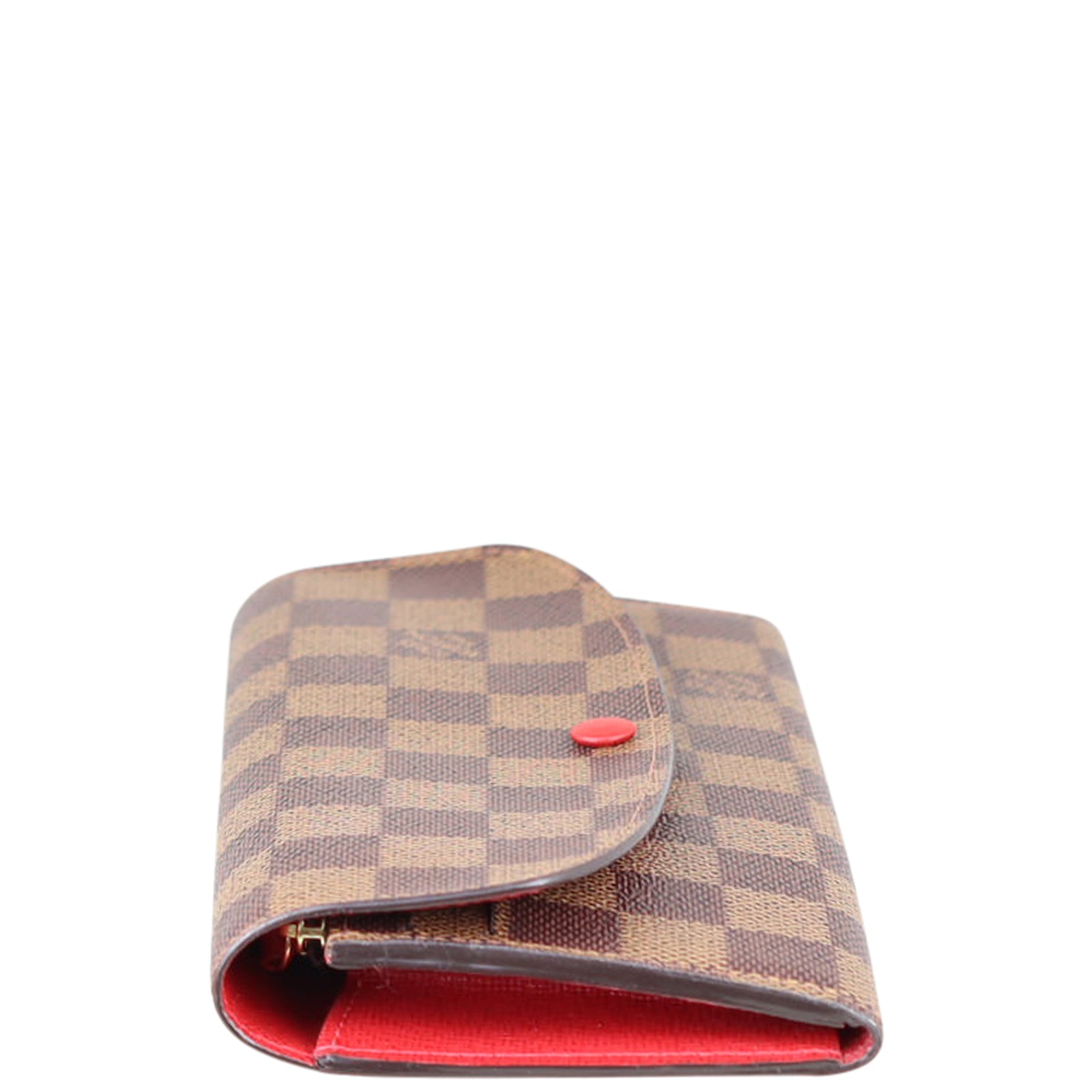 Louis Vuitton Emilie Wallet Damier Ebene Side