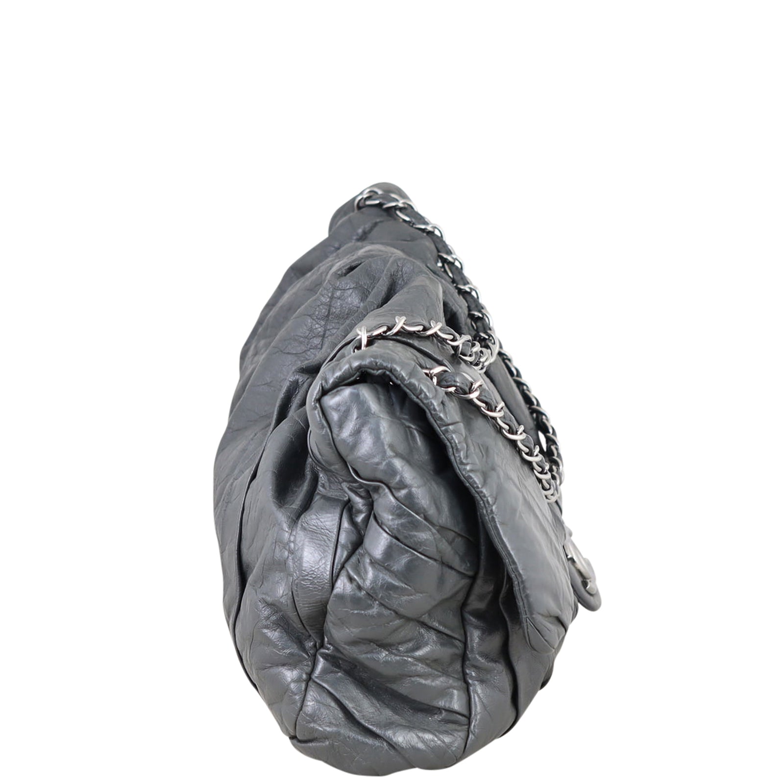 Chanel Twisted Flap Bag Side