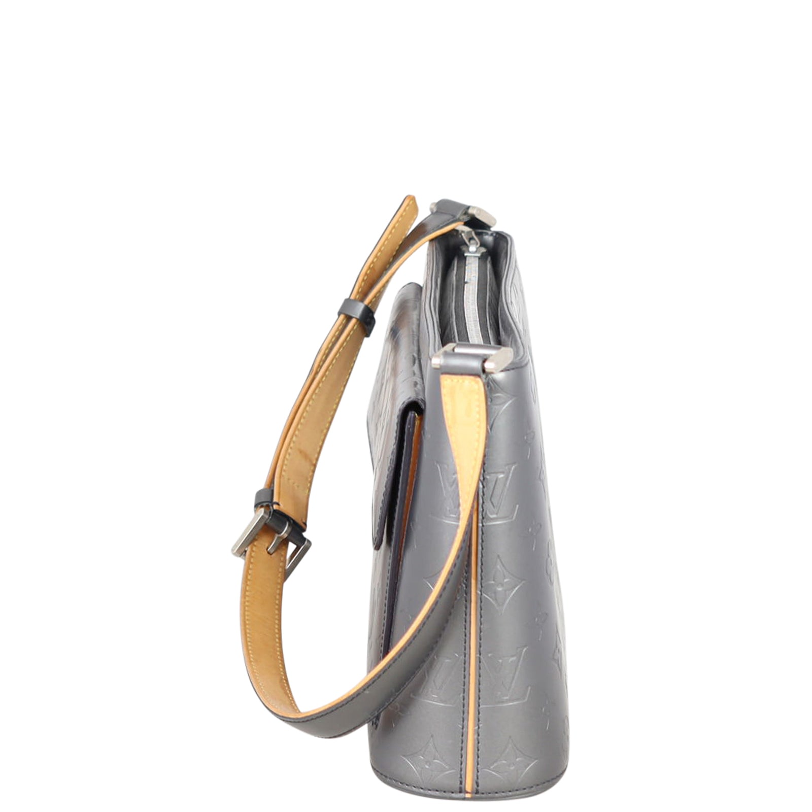 Louis Vuitton Allston Monogram Mat Vernis Side