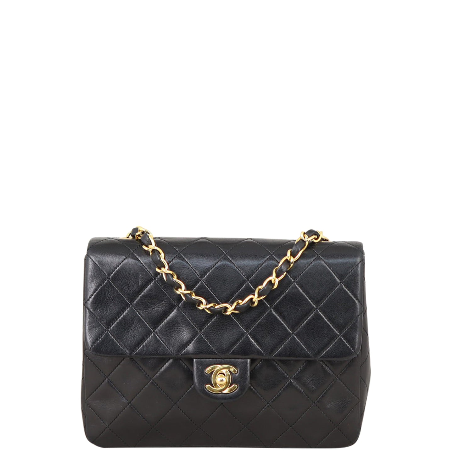 Chanel CC Square Flap Bag Front