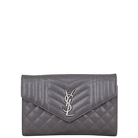 Saint Laurent Monogram Envelope Crossbody Front