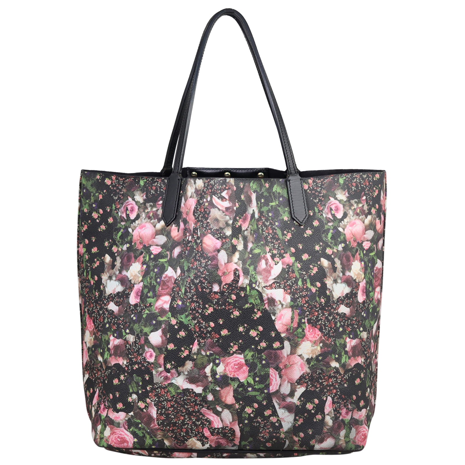 Givenchy Floral Camo Antigona Shopping Tote Large Back