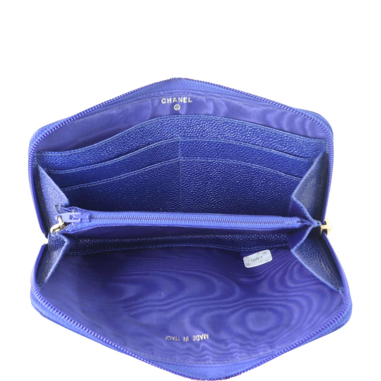 Chanel Timeless Organiser Wallet Whole interior