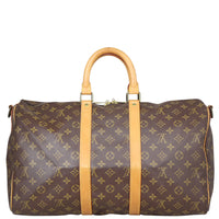 Louis Vuitton Keepall 45 Bandouliere Monogram Front