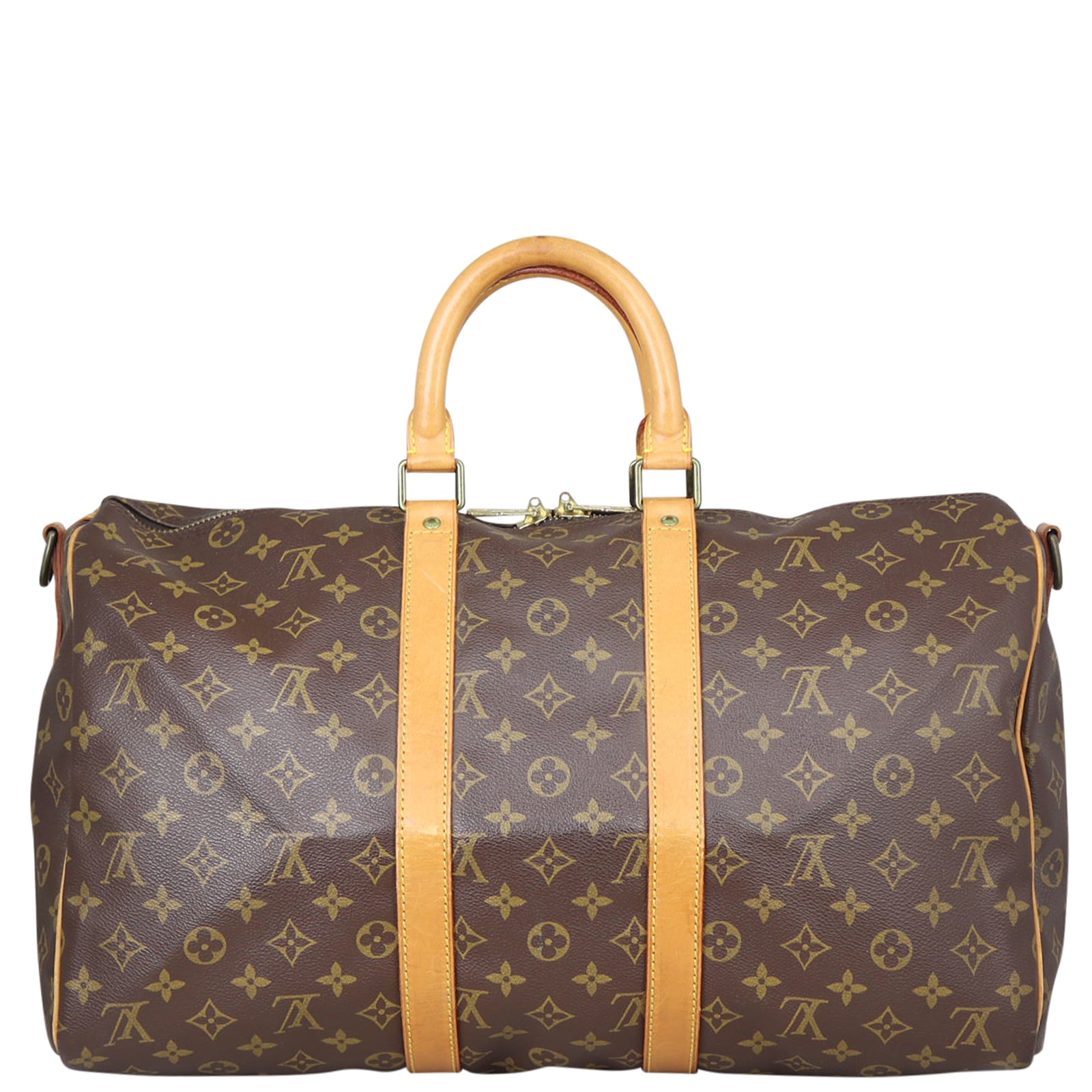 Louis Vuitton Keepall 45 Bandouliere Monogram Front