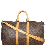 Louis Vuitton Keepall 45 Bandouliere Monogram Front