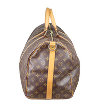Louis Vuitton Keepall 50 Bandouliere Monogram Side