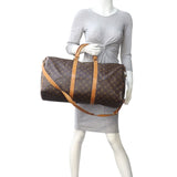 Louis Vuitton Keepall 50 Bandouliere Monogram Mannequin