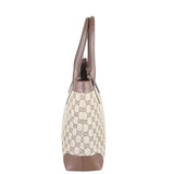 Gucci GG Canvas Tote Side